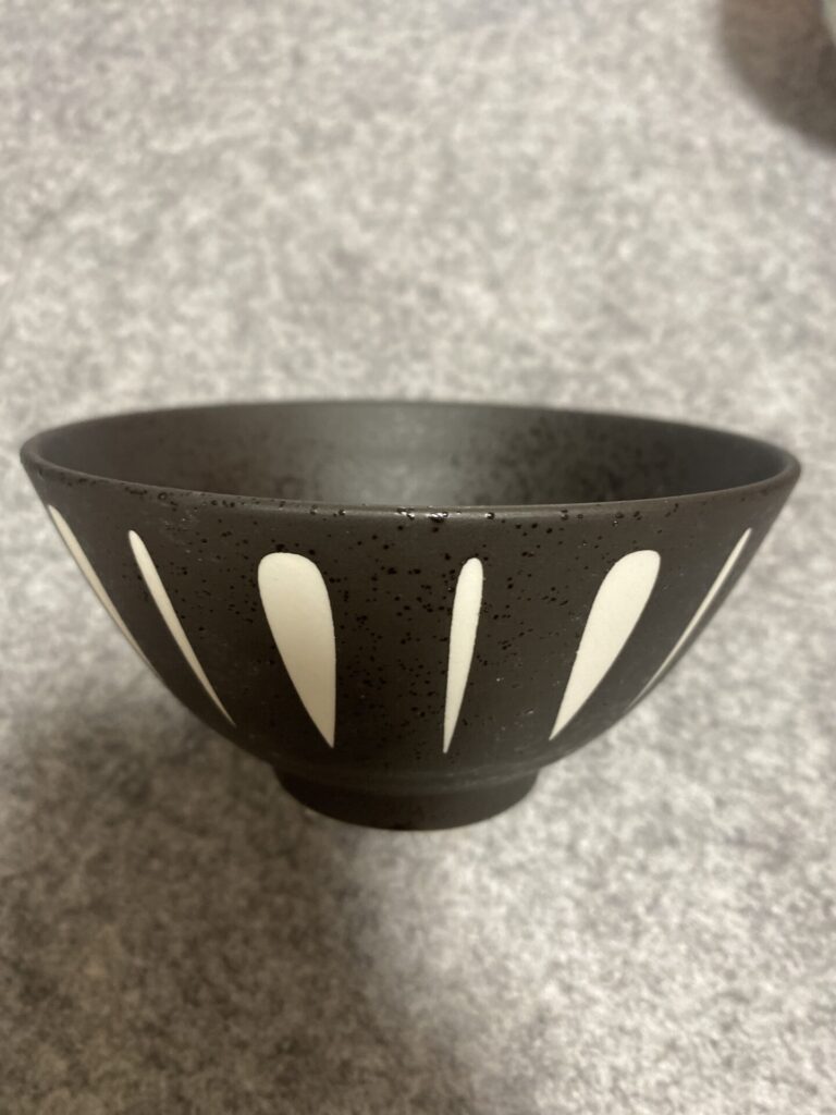 茶碗 セリア オシャレな黒い茶碗が100均で買えた