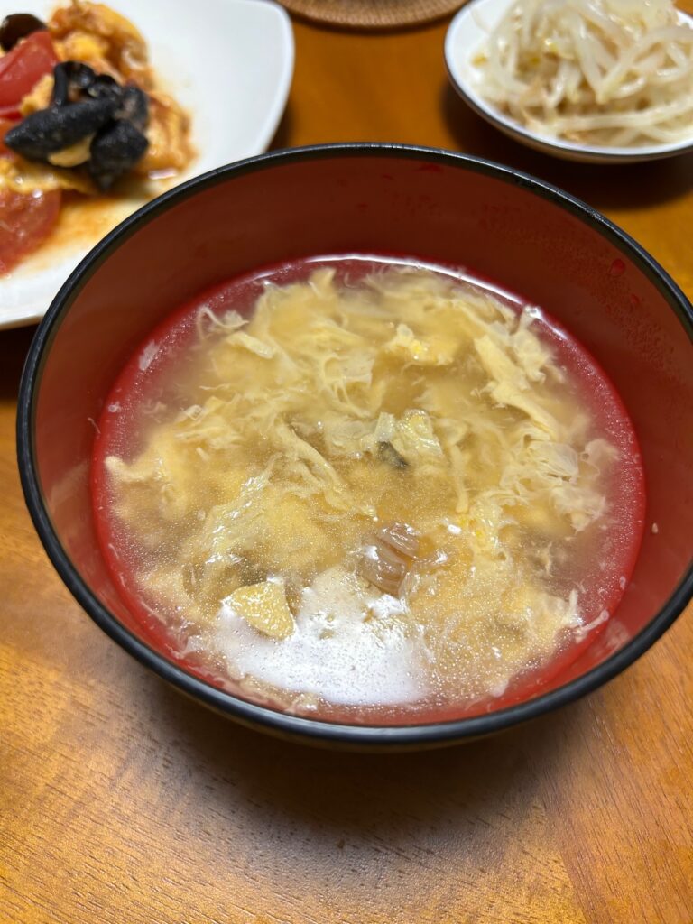 かにと貝柱のスープをダイソーで購入した口コミ写真（3枚目）