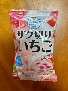 ザク切りいちご ダイソー いちごたっぷりで美味しい