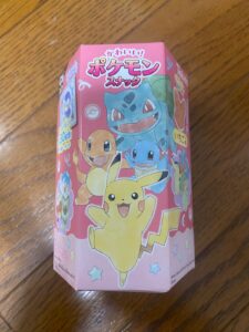 ポケモンスナック ダイソー かわいいポケモンシール入り