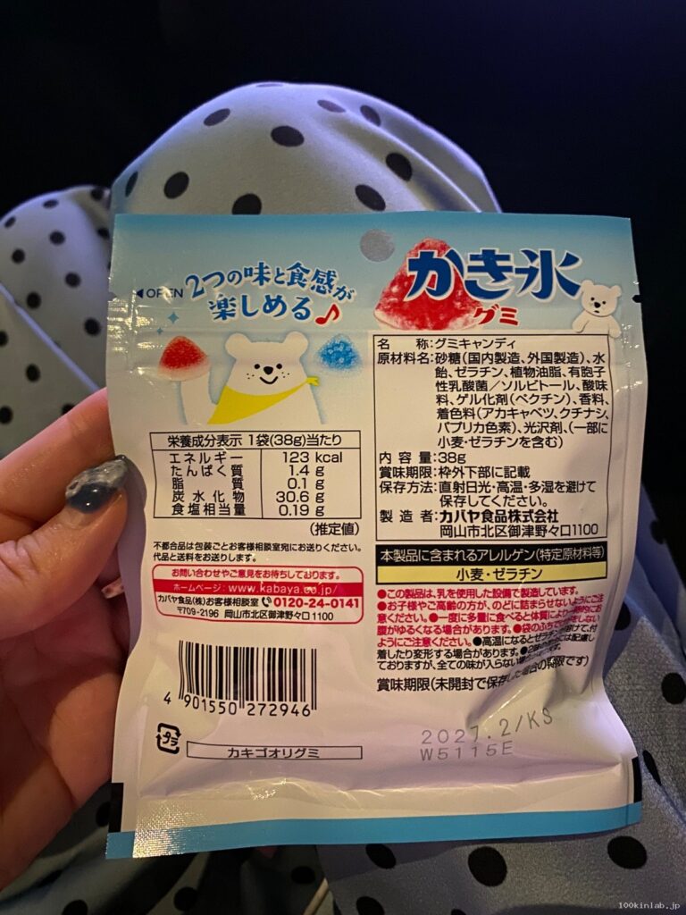 かき氷グミをCan Do（キャンドゥ）で購入した口コミ写真（2枚目）