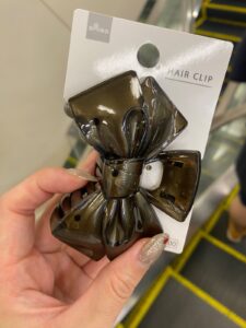 可愛いけど固い…ヘアクリップ