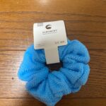 パイル風シュシュ ダイソー ボリュームのあるシュシュは可愛い！