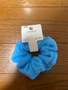 ボリュームのあるシュシュは可愛い！