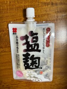 新庄みそ 塩麹 90g ダイソー お試しで使うのにちょうどいい