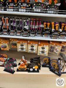 ボクシング ボールペンの100均売り場写真