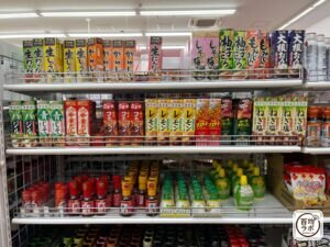 しそ梅の100均売り場写真