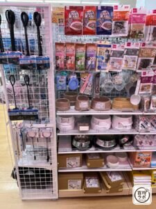 ラムロングスティックの100均売り場写真