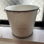 フレンチ風アイアンポット（バケツ型）をダイソーで購入した口コミ写真（2枚目）