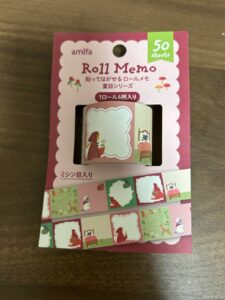 貼ってはがせるロールメモ 童話シリーズをCan Do（キャンドゥ）で購入した口コミ写真（1枚目）