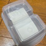 作り置きで時短弁当 仕切り2つをセリアで購入した口コミ写真（2枚目）