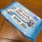 フローリング用ウエットシート セリア せっけんの香りで清潔感あり