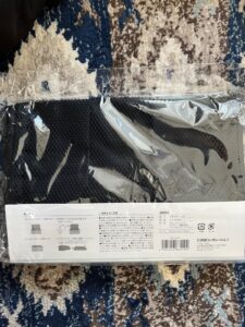 しっかりと衣類が入る大きめのバック
