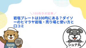 岩塩プレートは100均にある？ダイソーのヒマラヤ岩塩・売り場と使い方と口コミ