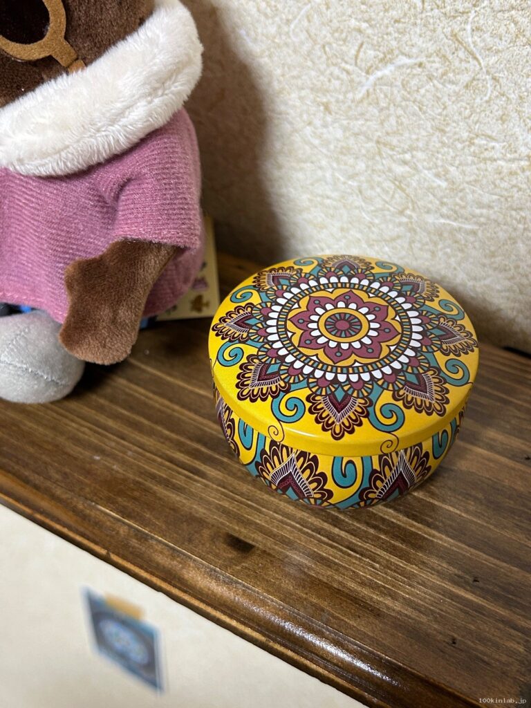 缶モロッコ柄 ターコイズミックスをCan Do（キャンドゥ）で購入した口コミ写真（1枚目）